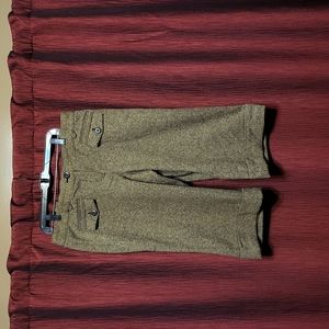 Cropped Tweed Pants